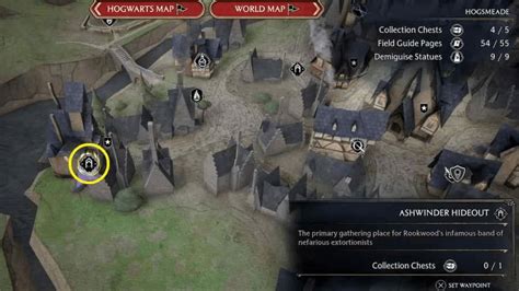 Hogsmeade Village Collection Chest Locations